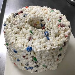 popcorn cake