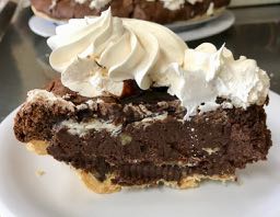 chocolate brownie pie