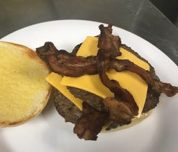 double bacon cheeseburger