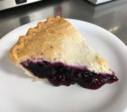 blueberry pie